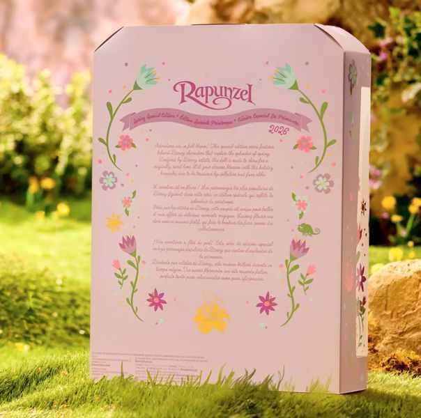 Колекційна лялька Disney Princess Рапунцель Spring 2026 Special Edition 416149846025 фото