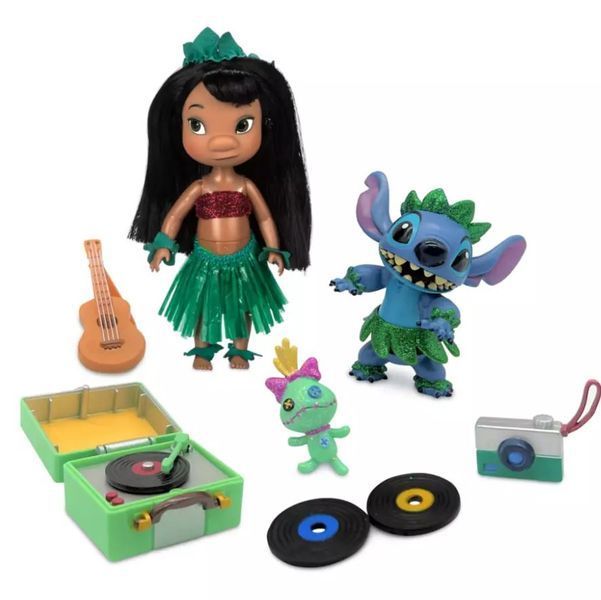 Міні-лялька Disney Animators' Collection Ліло і Стіч у валізці 460027075922 фото